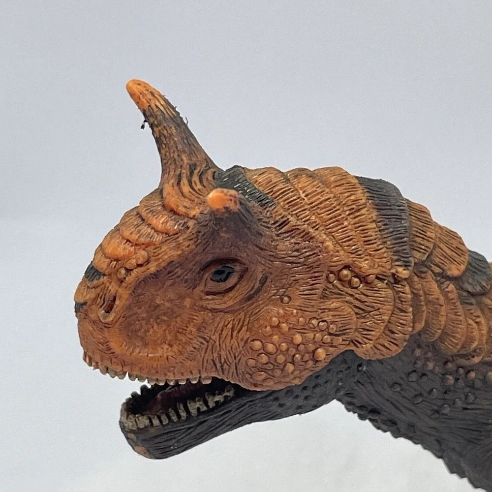 Schleich Carnotaurus Dinosaur Toy Figure Articulating Jaw 4.75